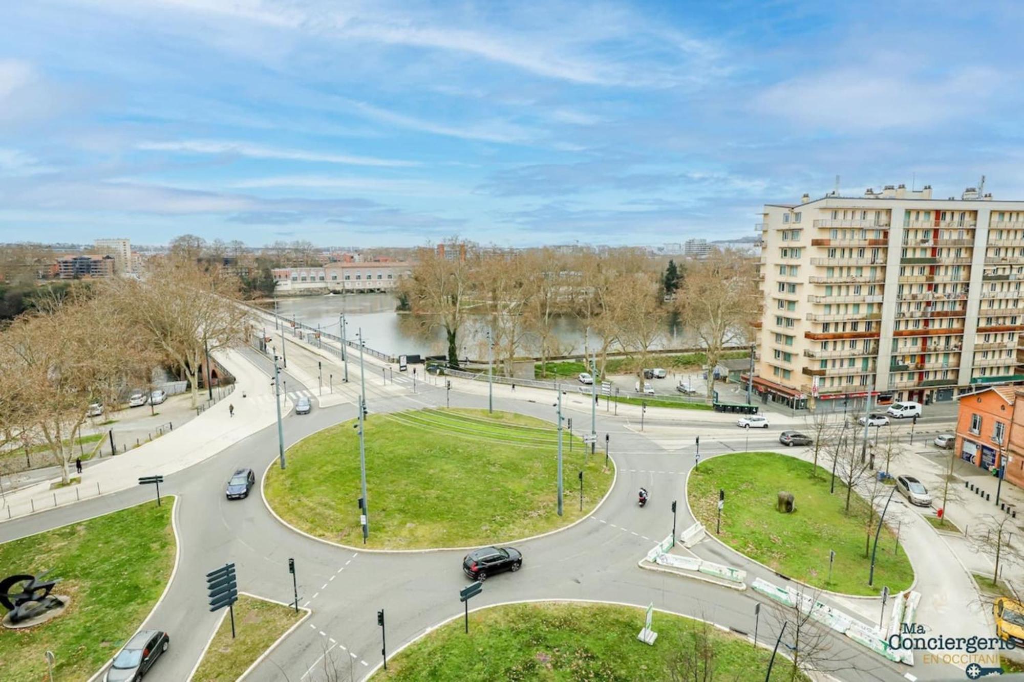 Fac 6 Vue Garonne - Tram- Parking Apartman Toulouse Kültér fotó